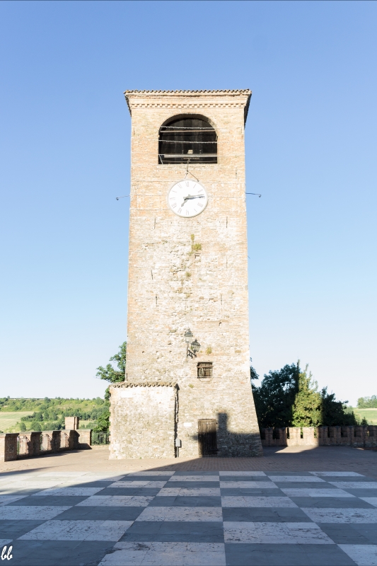 Castelvetro torre dell'orologio - Elisabetta Bignami