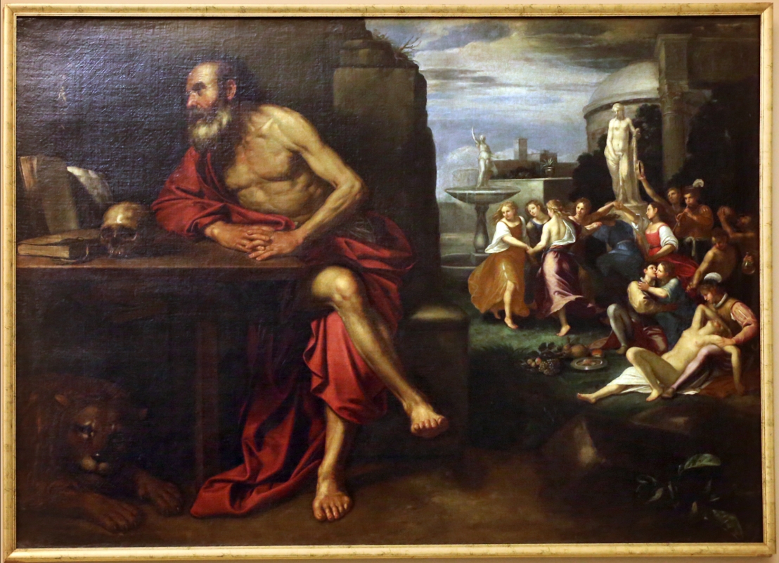 Ambito di bartolomeo gennari, tentazioni di san girolamo, 1645 ca - Sailko