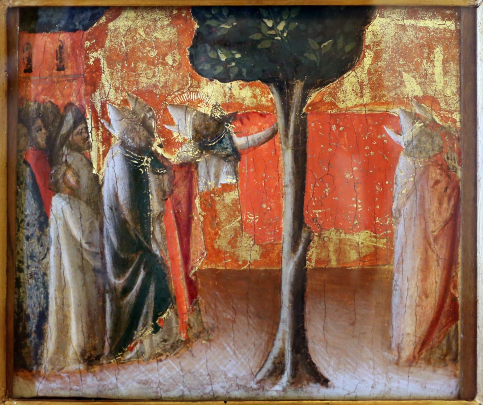 Arcangelo di cola da camerino, predella, 1430-35 ca. 04 esequie di sa zanobi - Sailko