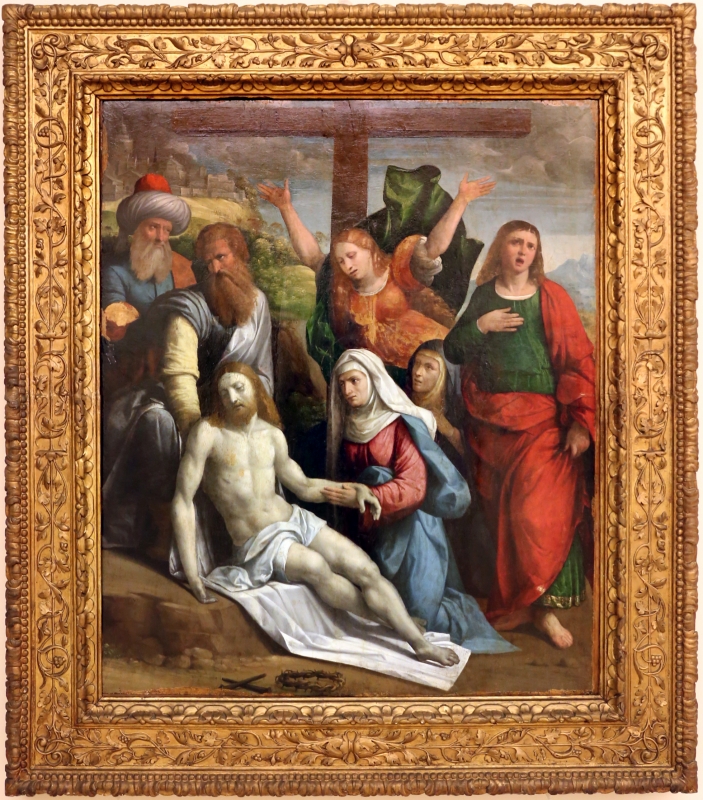 Bottega del garofalo, compianto sul cristo morto, 1527 - Sailko