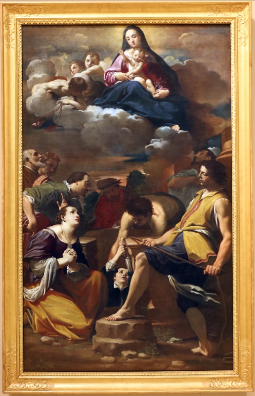 Carlo bononi, miracolo della madonna del carmelo, 1624-27 - Sailko