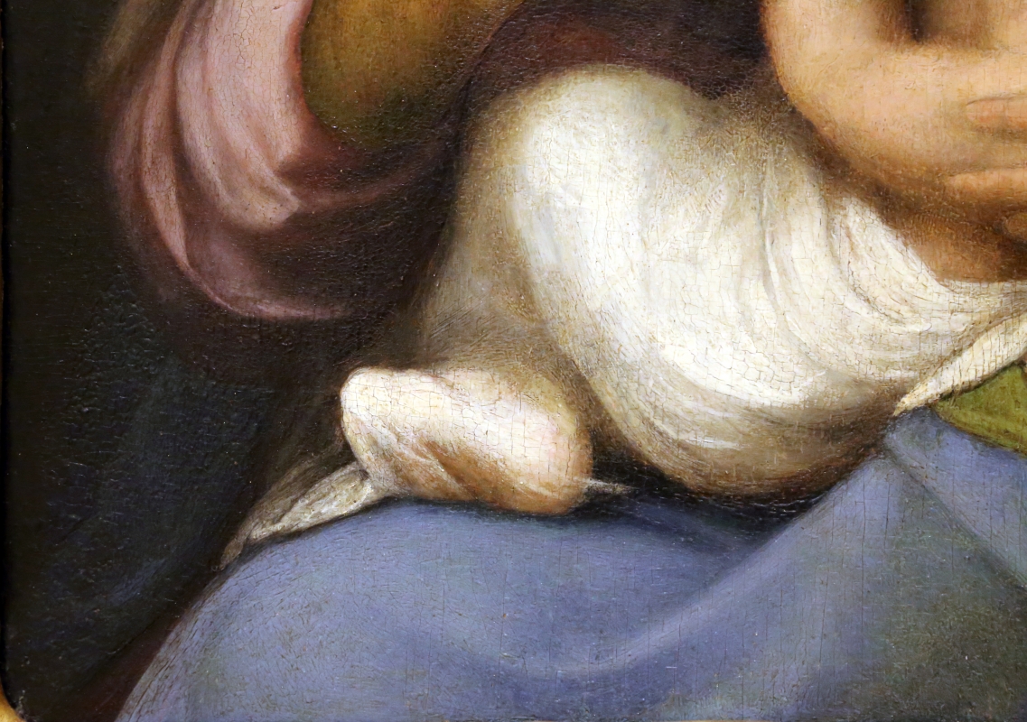 Correggio, madonna campori, 1517-18, 04 piedino - Sailko