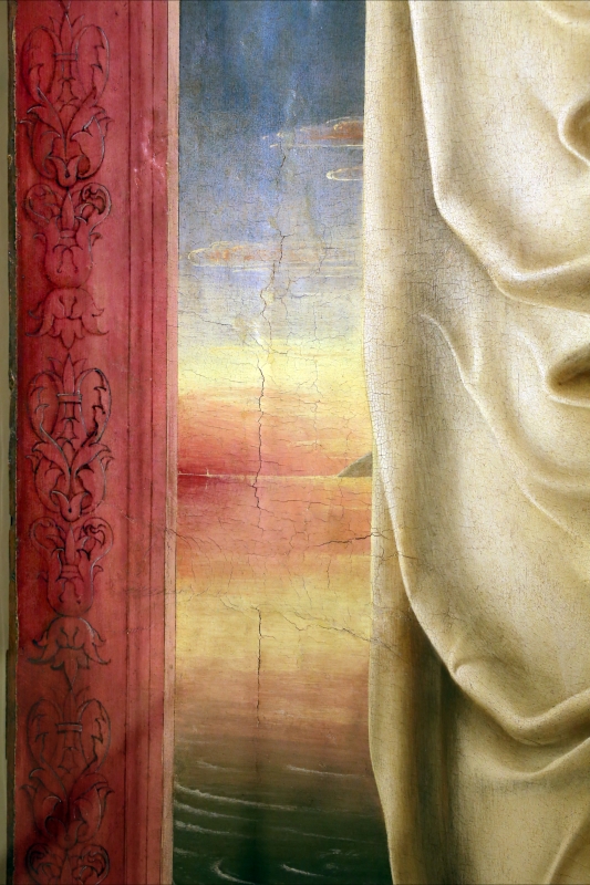 Cosmè tura, sant'antonio da padova, 1484-88 ca. 06 tramonto o alba - Sailko