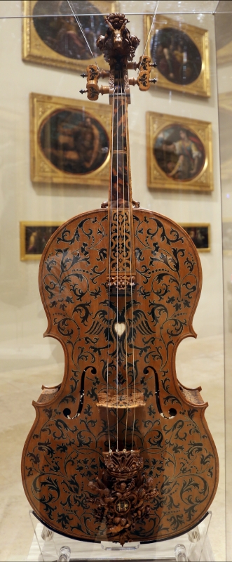 Domenico galli e liutaio ignoto, violoncello, 1691, 01 - Sailko