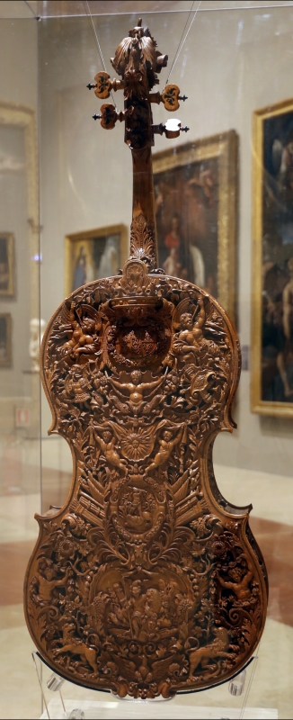 Domenico galli e liutaio ignoto, violoncello, 1691, 02 - Sailko