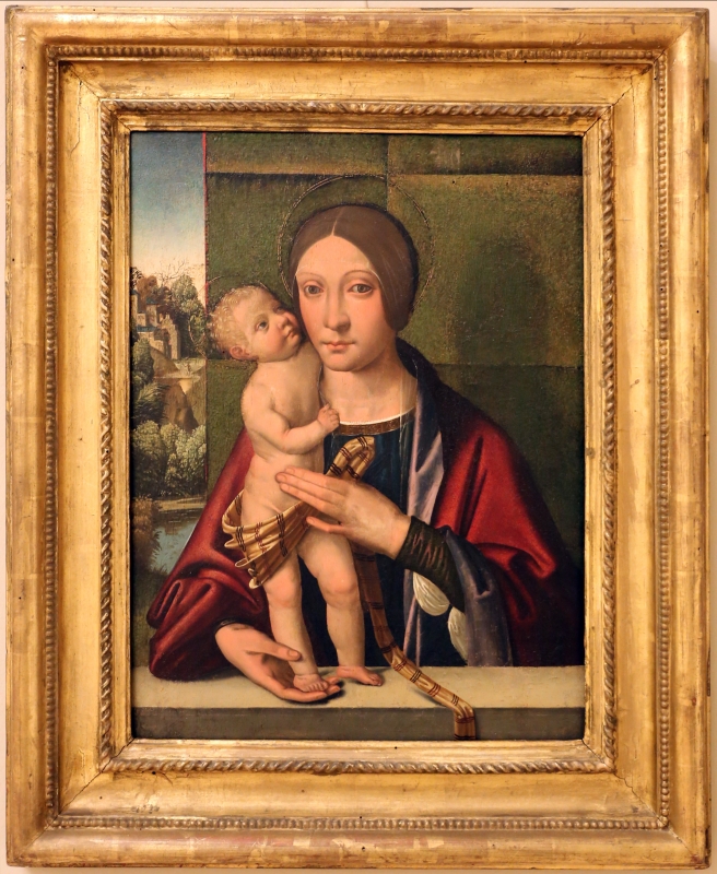 Domenico panetti, madonna col bambino, 1498-1500 ca - Sailko