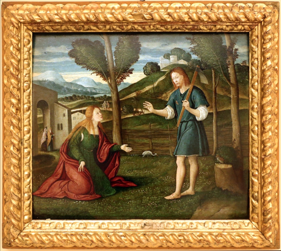 Francesco di girolamo da santacroce, noli me tangere - Sailko