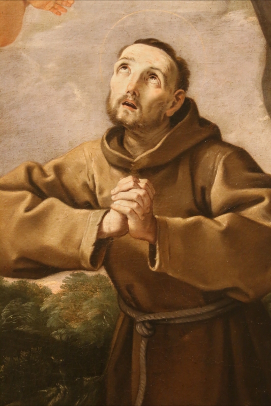 Giovan francesco gessi, san francesco in adorazione della croce, 1630-40 ca. 02 - Sailko