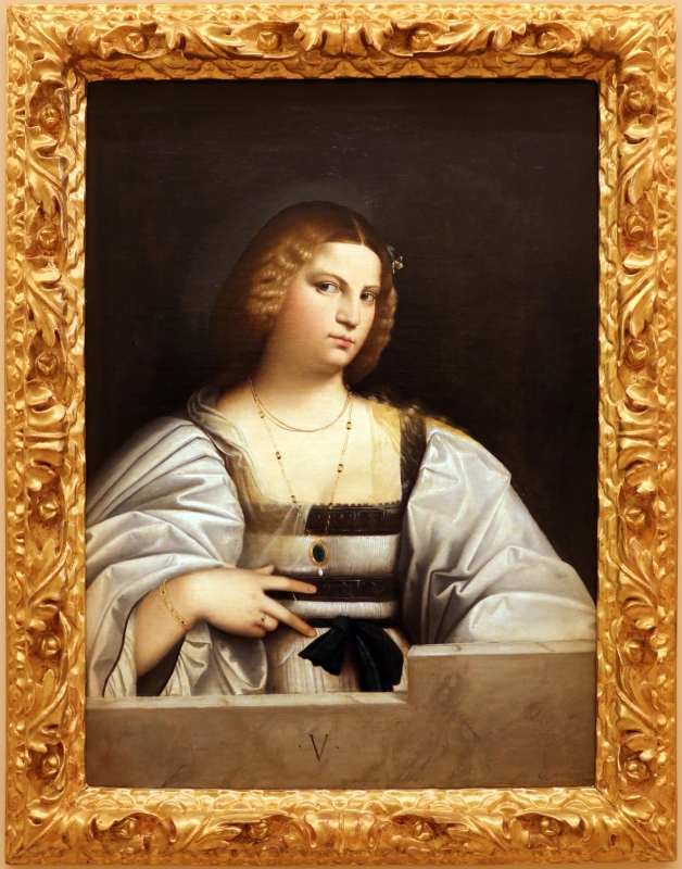 Giovanni cariani, ritratto di donna detta violante, 1515-20 ca. 01 - Sailko