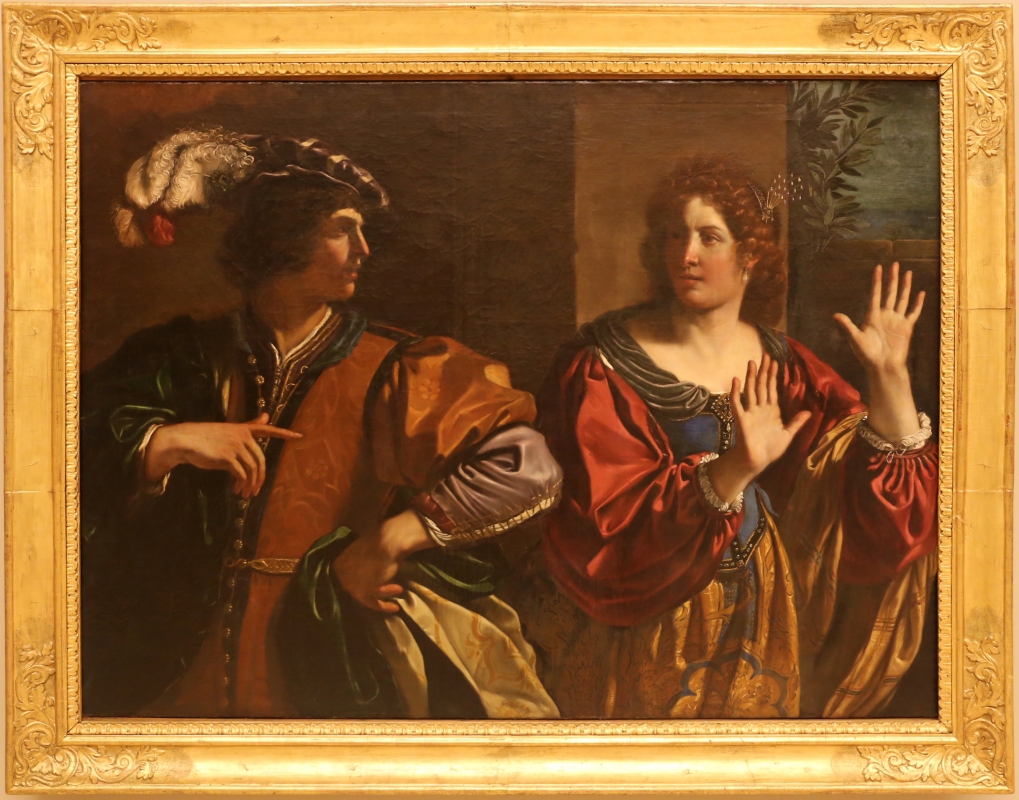 Guercino, amnon scaccia la sorella tamar, 1627-28 - Sailko