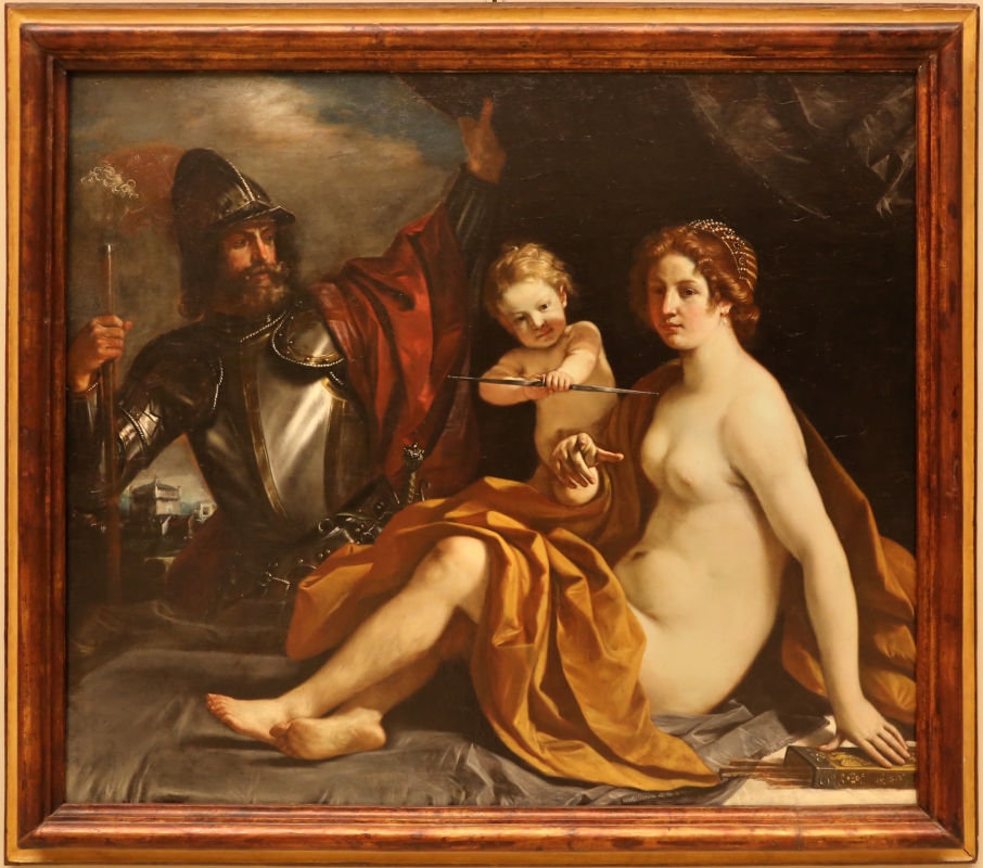 Guercino, marte, venere e amore, 1633, 01 - Sailko