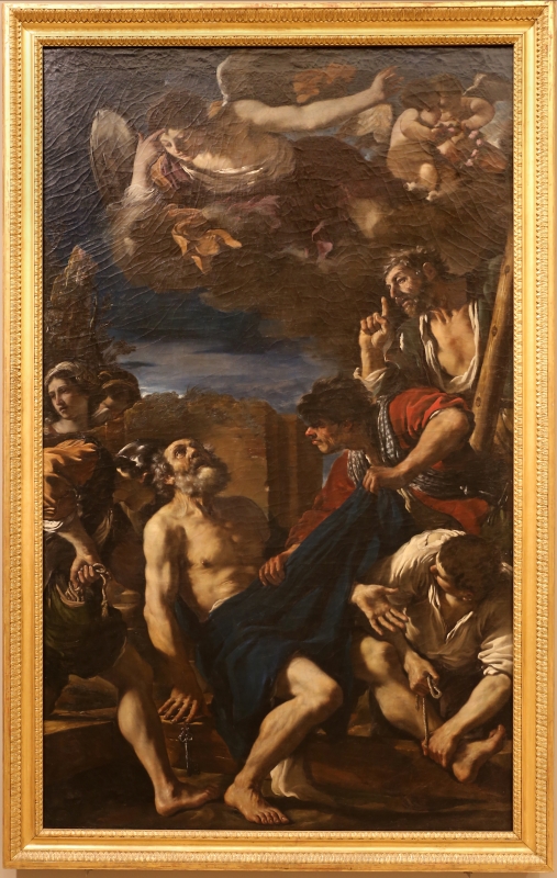 Guercino, martirio di san pietro, 1618, 01 - Sailko