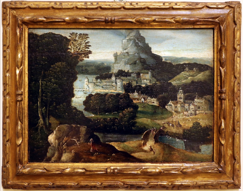 Il civetta, paesaggio con san girolamo, 1540-50 ca - Sailko