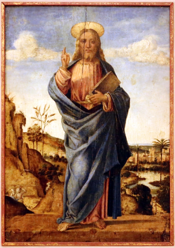 Lazzaro bastiani (attr.), redentore benedicente, 1490-1510 ca - Sailko