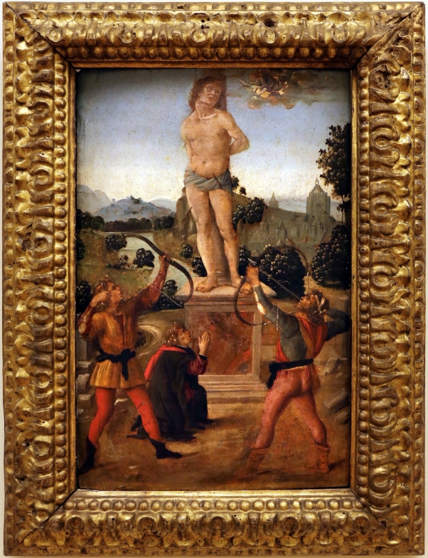 Lorenzo di credi, martirio di san sebastiano, 1480-90 ca - Sailko