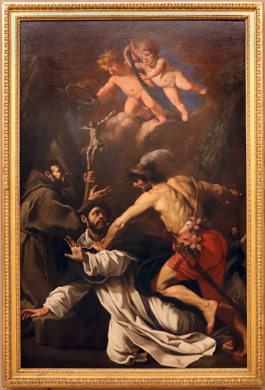 Luca ferrari, martirio di san pietro da verona, 1642-48 - Sailko