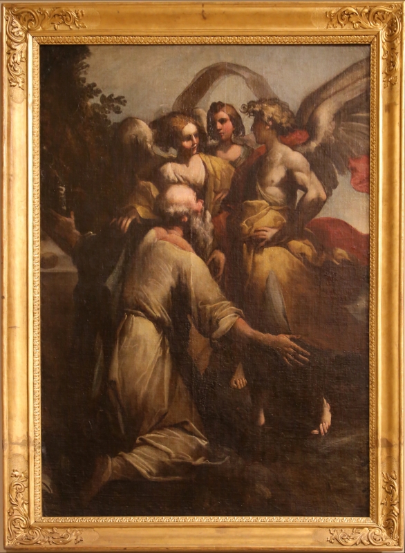 Mastelletta, apparizione dei tre angeli ad abramo, 1620 ca - Sailko