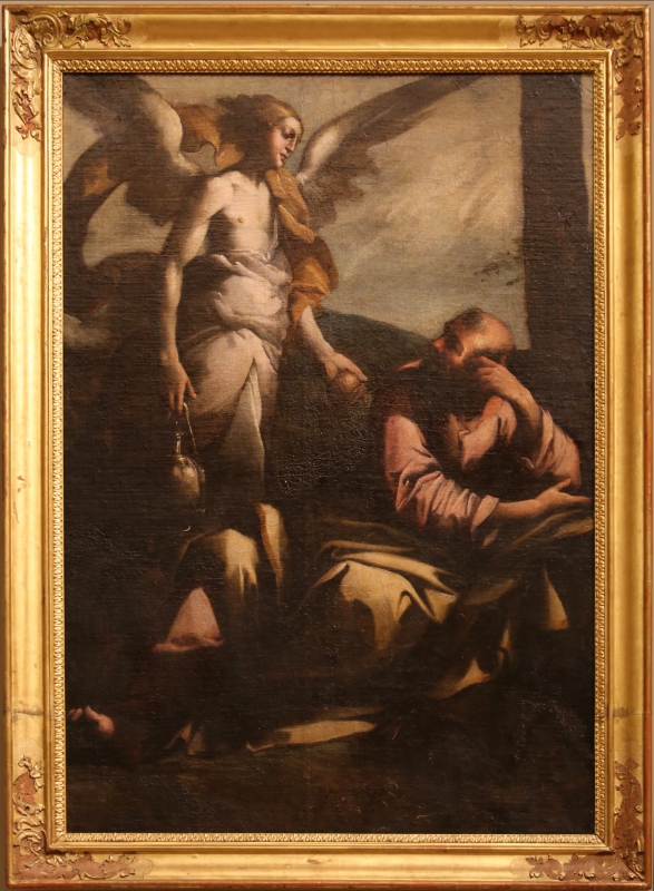 Mastelletta, apparizione dell'angelo a elia, 1620 ca - Sailko