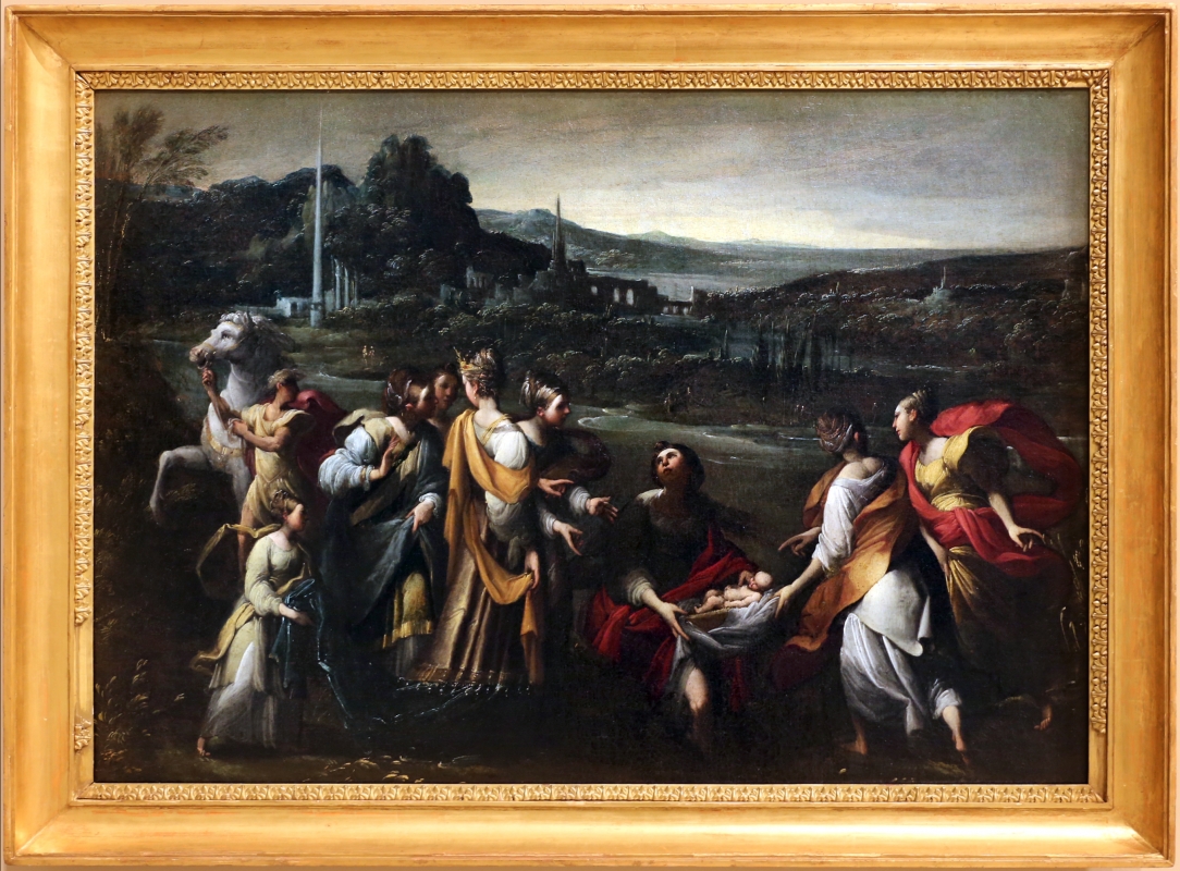 Mastelletta, ritrovamento di mosè, 1618 ca. 01 - Sailko