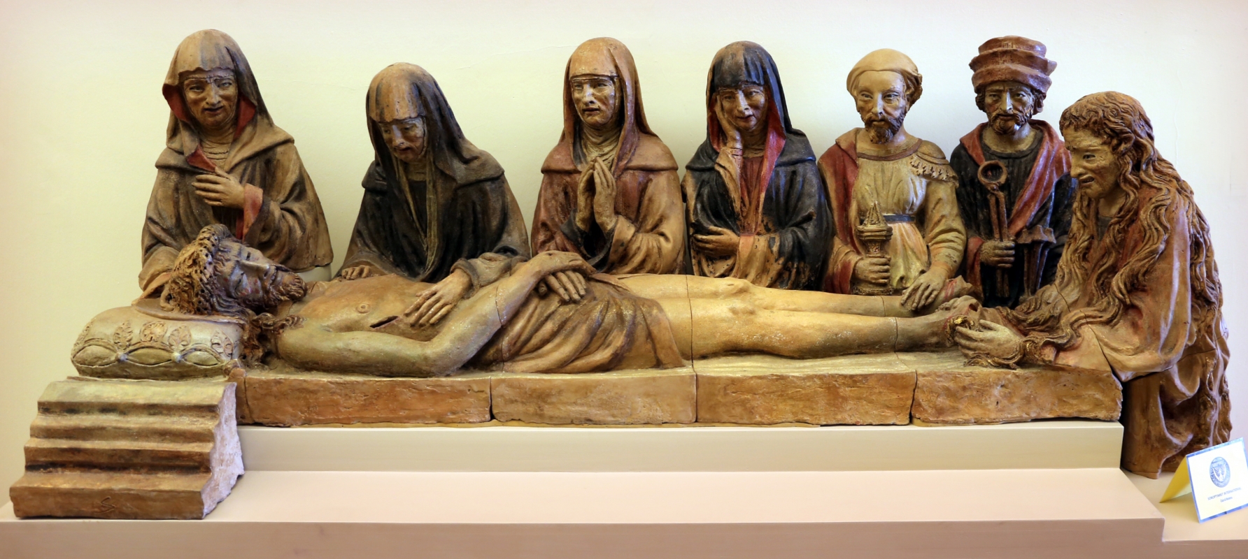 Michele da firenze, compianto sul cristo morto, 1443-48, 01 - Sailko