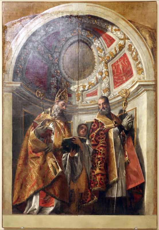 Veronese, due santi vescovi, 1558-61, 02 - Sailko