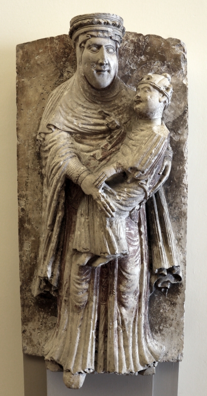 Wiligelmo, madonna dei cattania, 1100-1120 ca., dalla sagra di carpi 01 - Sailko
