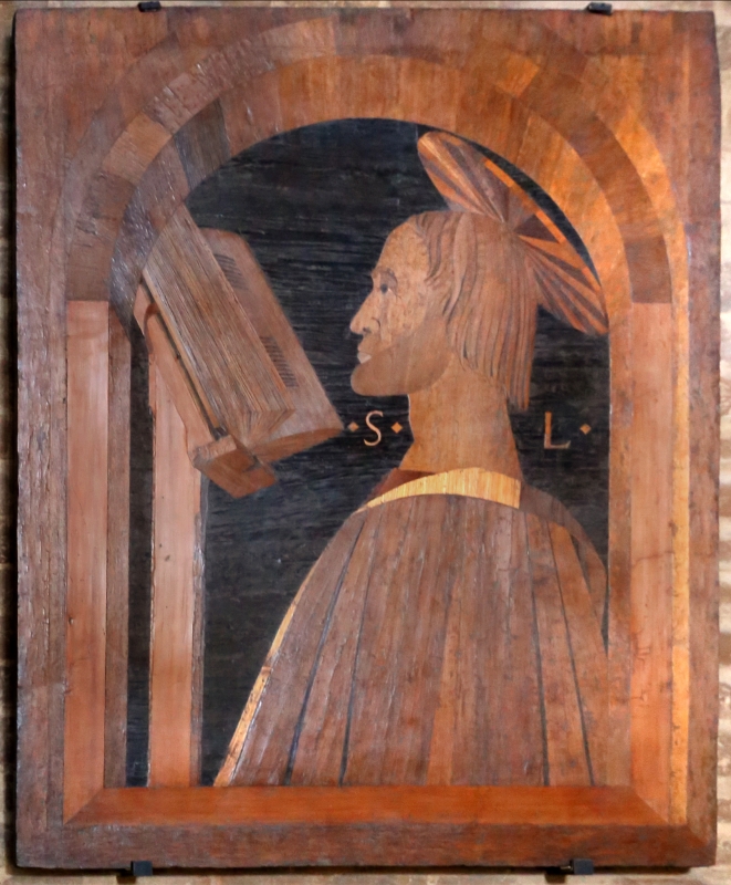 Cristoforo da lendinara, gli evangelisti, 1477, luca - Sailko