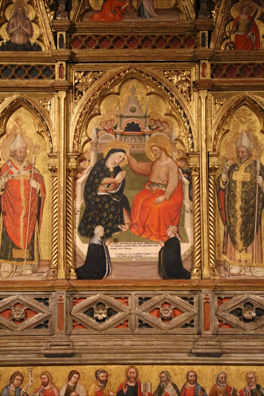 Serafino de' serafini, polittico dell'incoronazione della vergine e santi, 1385, 02 - Sailko