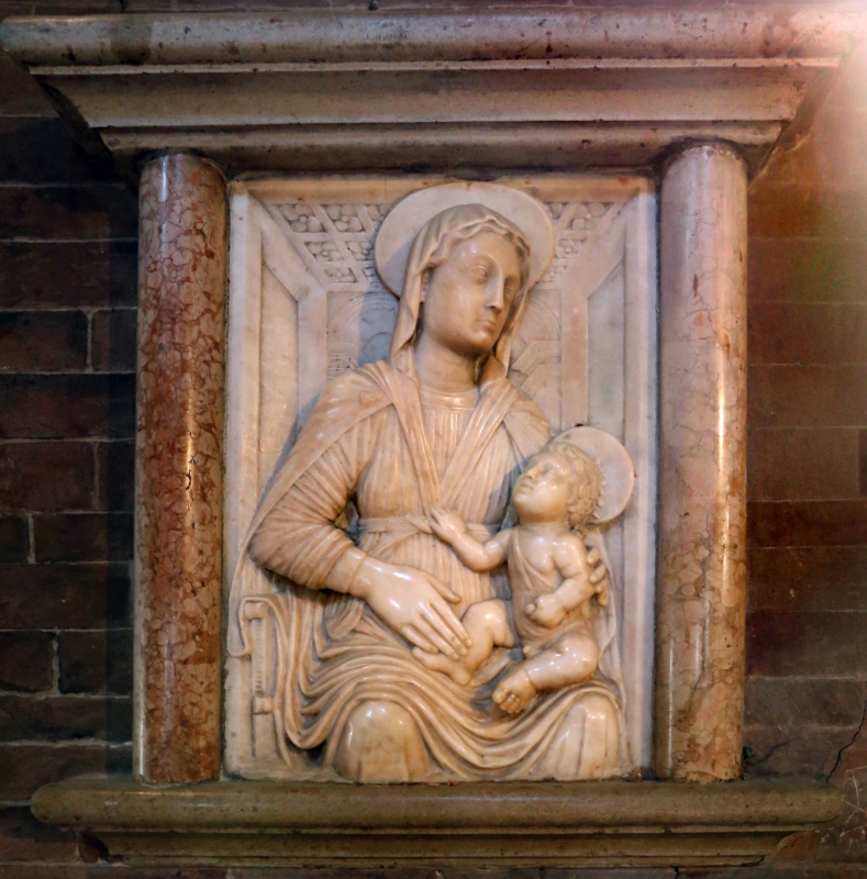 Scuola toscana, madonna col bambino, xv secolo - Sailko
