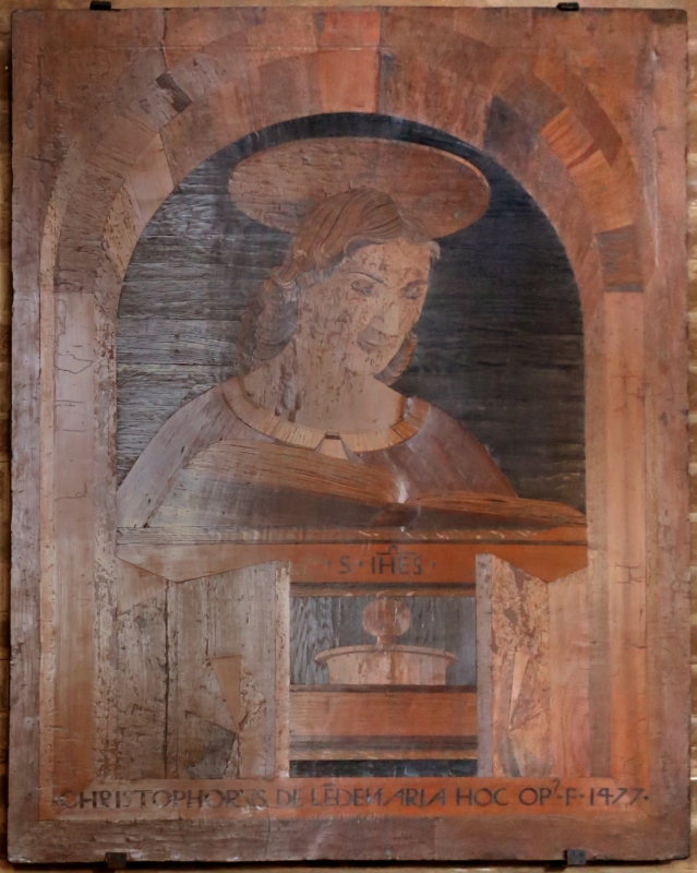Cristoforo da lendinara, gli evangelisti, 1477, giovanni - Sailko