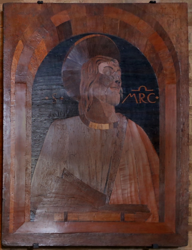 Cristoforo da lendinara, gli evangelisti, 1477, marco - Sailko