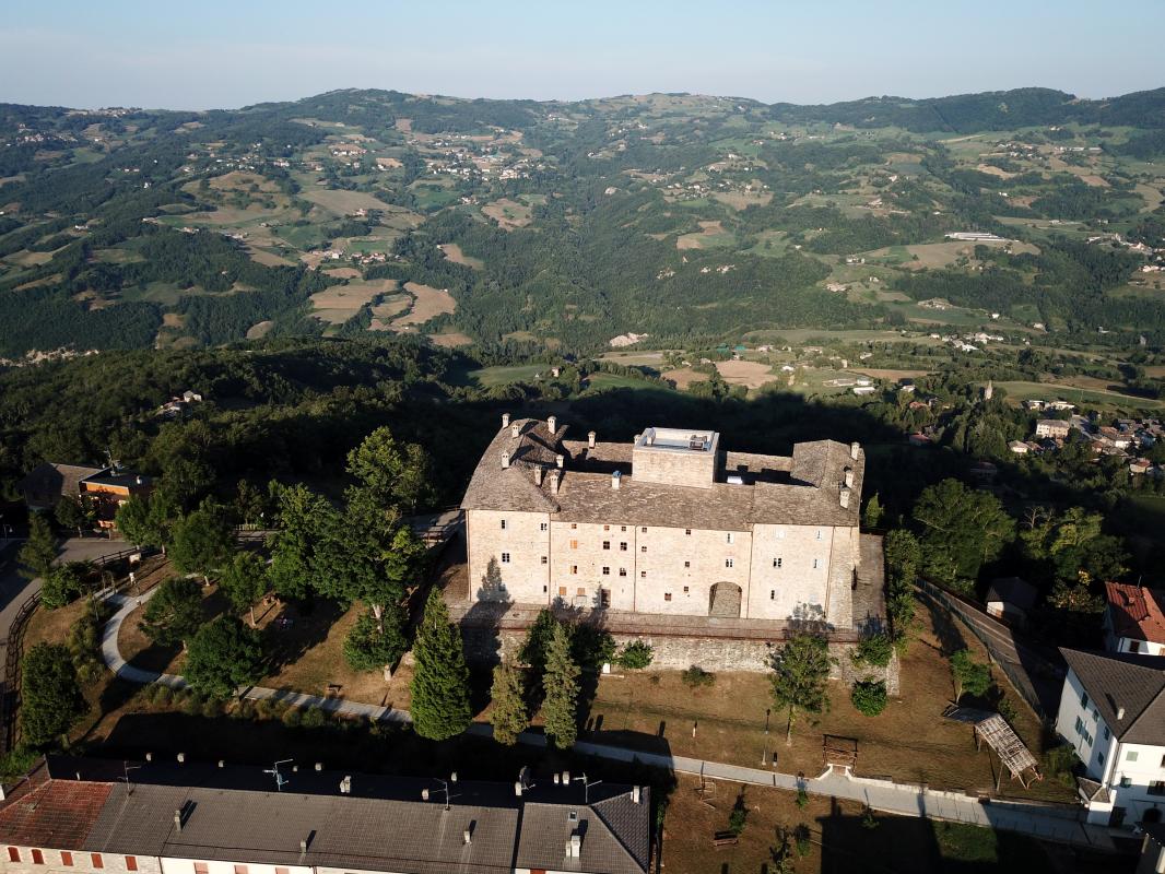 Museo di Montefiorino - veduta aerea - Mauroriccio