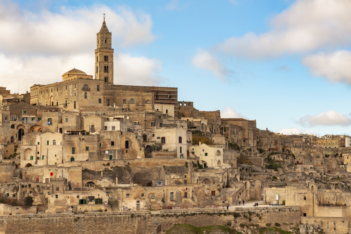 Panoramic view of Matera with the cathedral - Simone Antonazzo / ENIT SpA