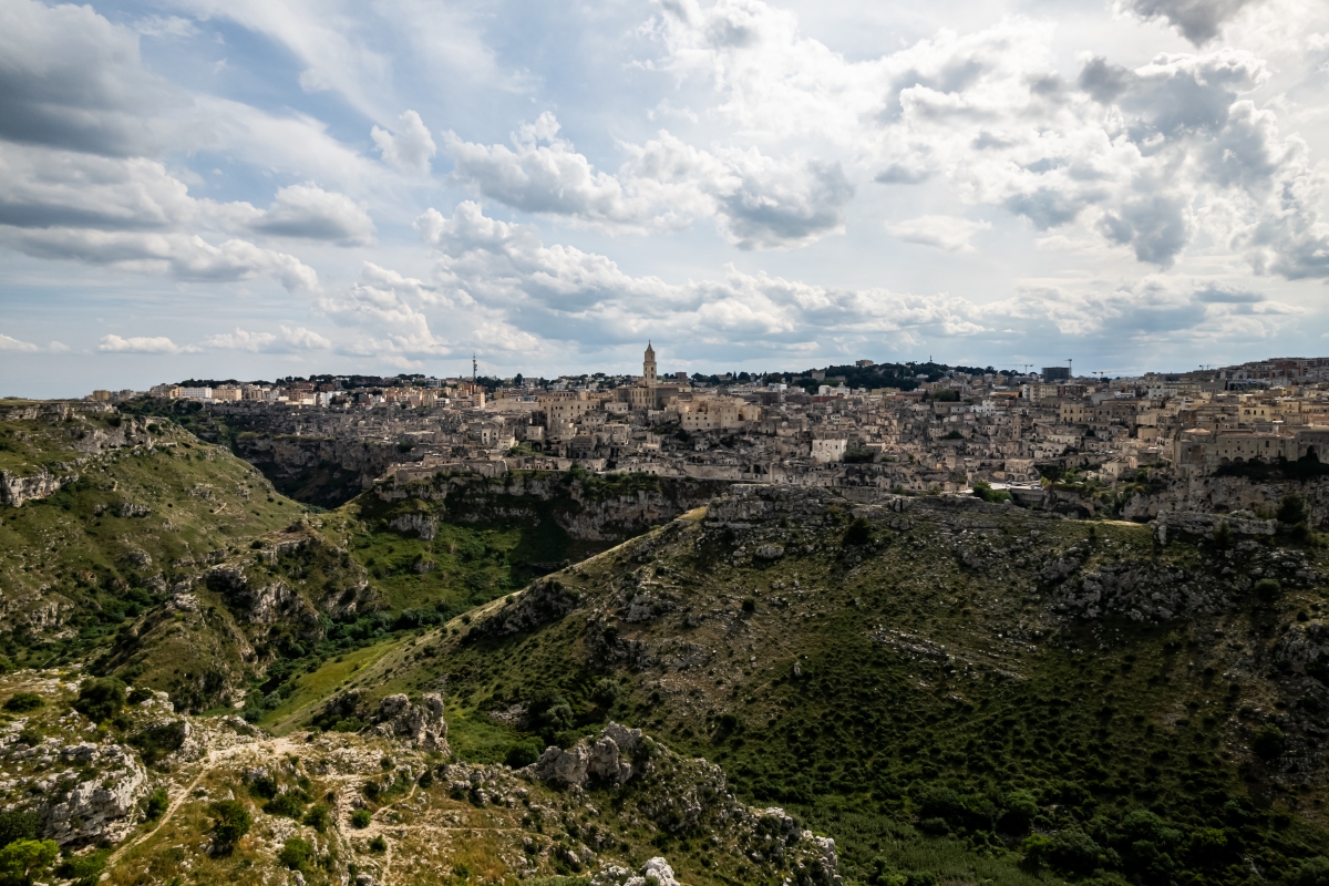 View of Matera and the Murgia Materana Park - ENIT SpA