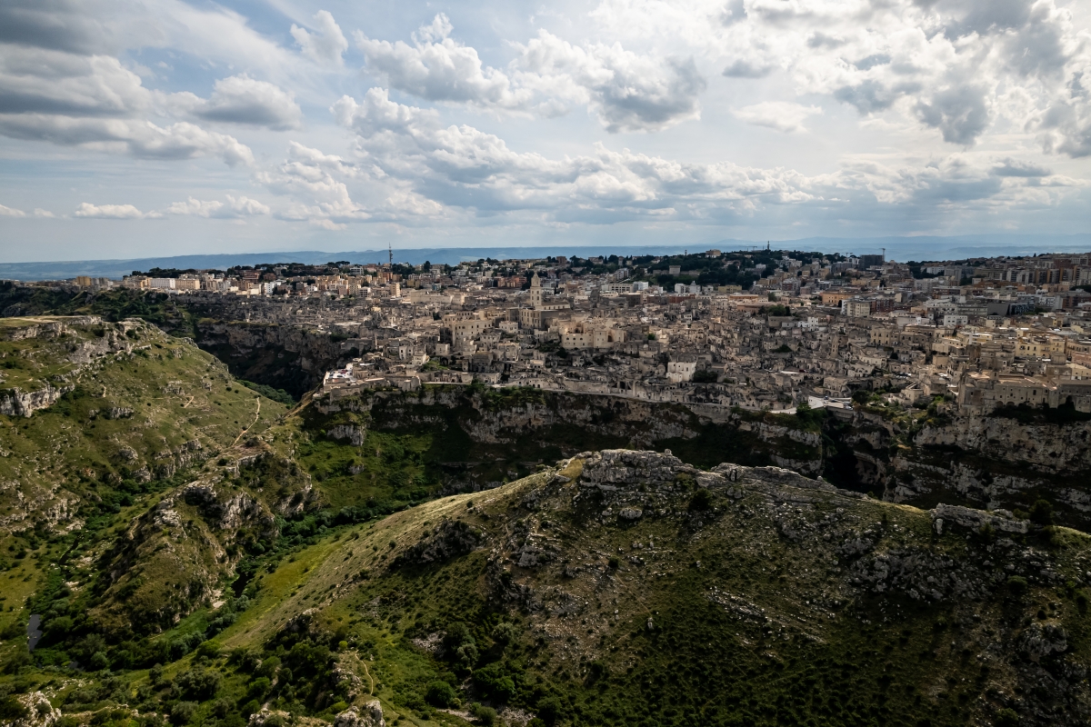 View of Matera and the Murgia Materana Park - ENIT SpA