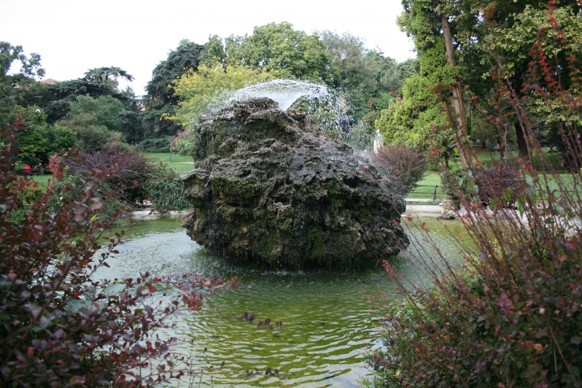 La fontana dei giardini margherita - Rossellaman