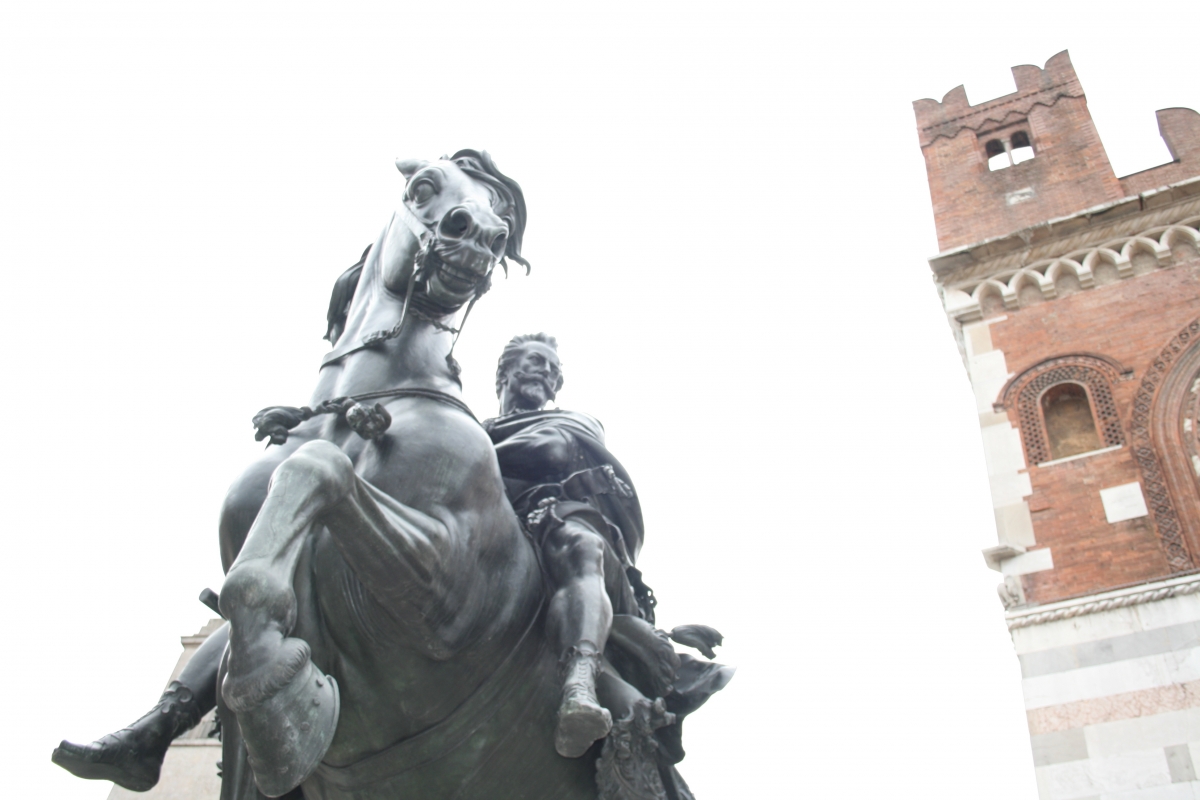Statua equestri in piazza Cavalli - Rossellaman