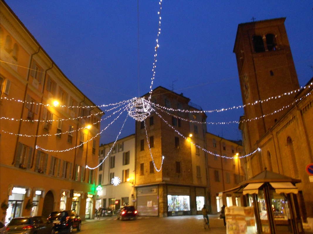Piazza Borgo con luminarie - Michele aldi