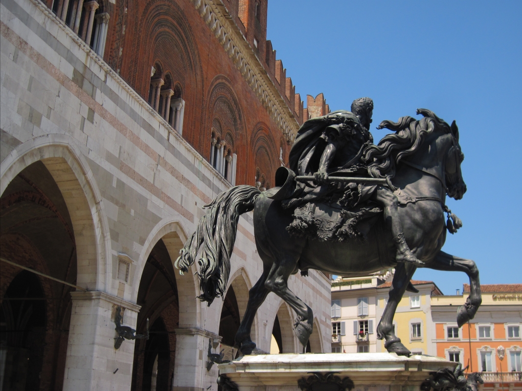 033032598 - Piacenza Statue Equestri Farnesiane - Mostacchi.angelo