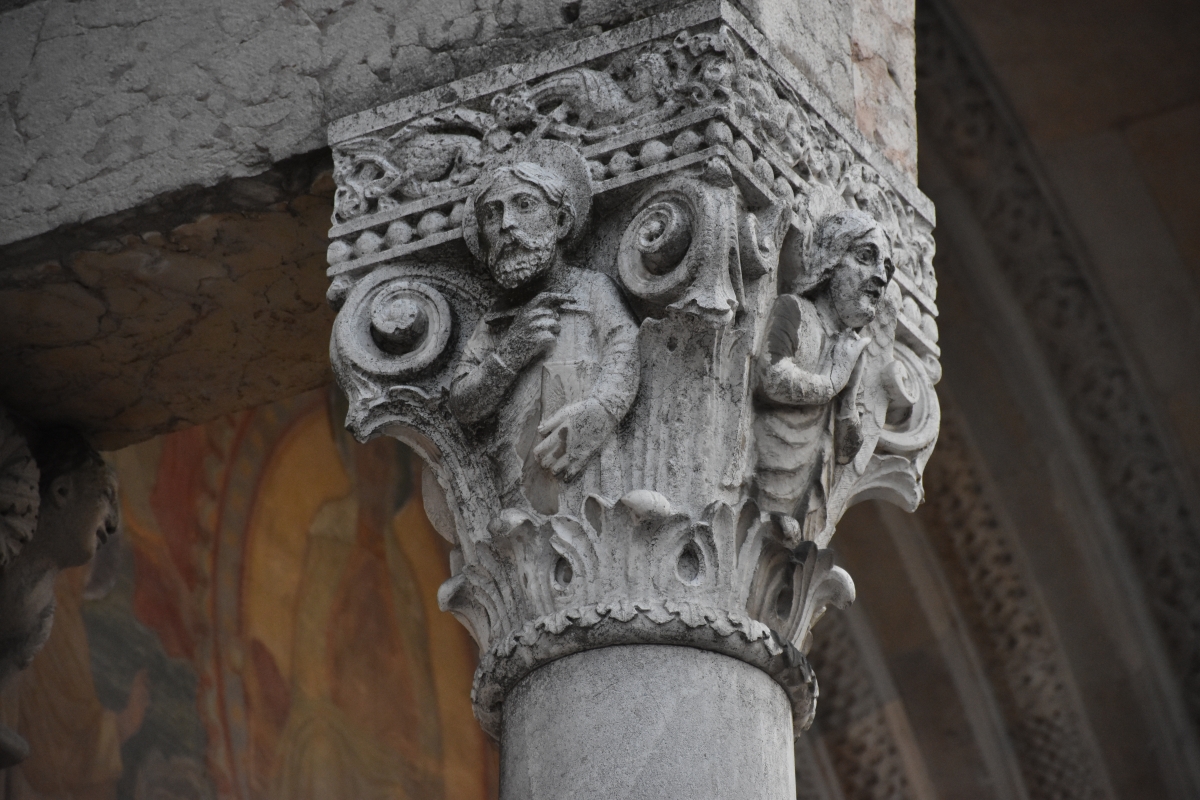 Duomo di Piacenza. Esterno. Particolare - Mantovani Raffaella