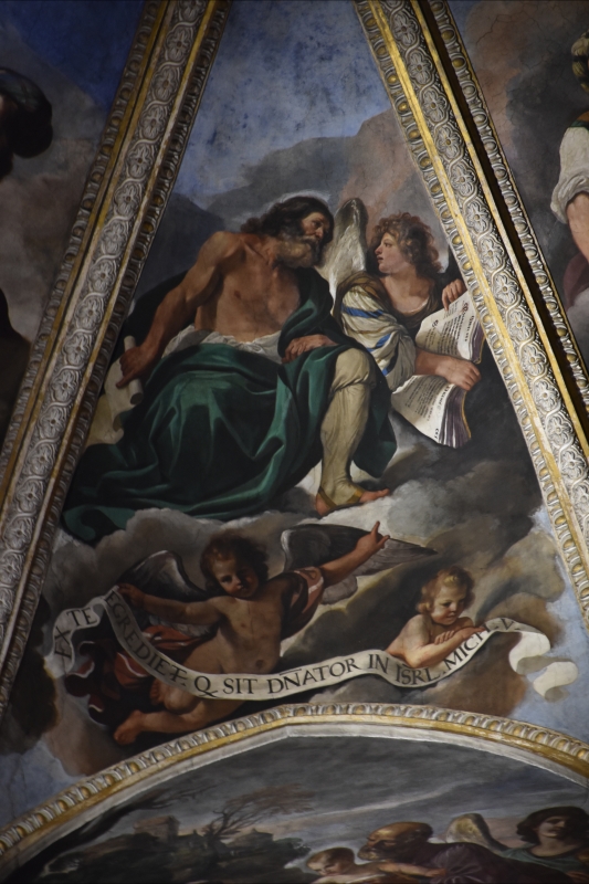 Duomo di Piacenza. La cupola del Guercino. Particolare - Mantovanim Raffaella