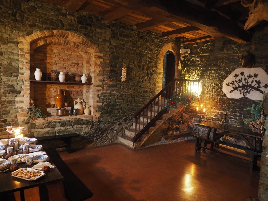 Castle of Gropparello - The ancient Kitchen - Rita Trecci Gibelli