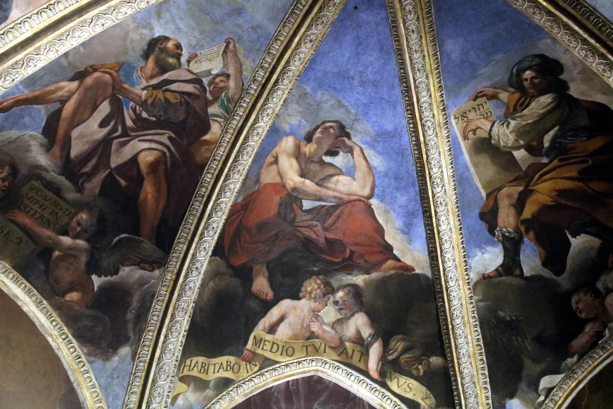 Duomo di Piacenza, cupola, Guercino (Profeta Osea, Zaccaria ed Ezechiele) 02 - Mongolo1984