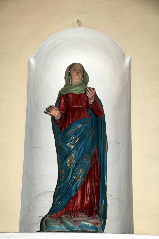 Statua della B.Vergine già titolare dell'antica chiesa parrocchiale di S. Maria in Borghetto - Mongolo1984