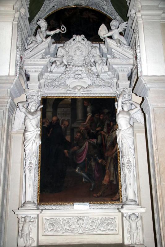 Gervasio Gatti, re Totila ai piedi dei santi Benedetto e Mauro 02 - Mongolo1984
