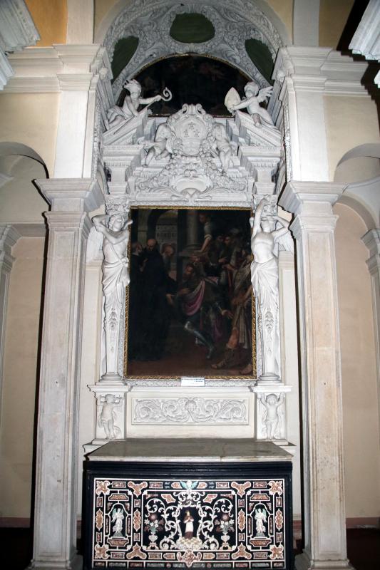 Gervasio Gatti, re Totila ai piedi dei santi Benedetto e Mauro 04 - Mongolo1984