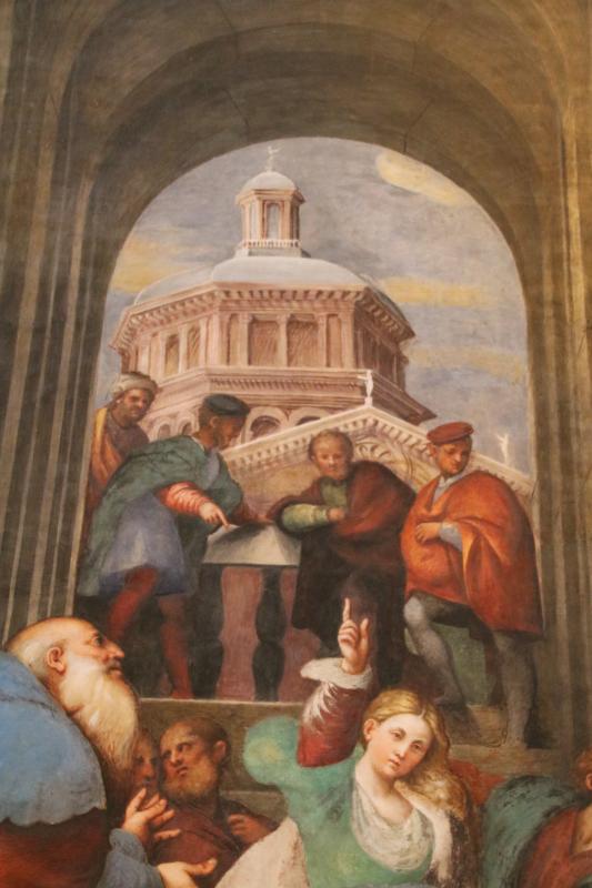Cappella di Santa Caterina, (1530-1532), Il Pordenone, Disputa di S. Caterina coi filosofi 05 - Mongolo1984