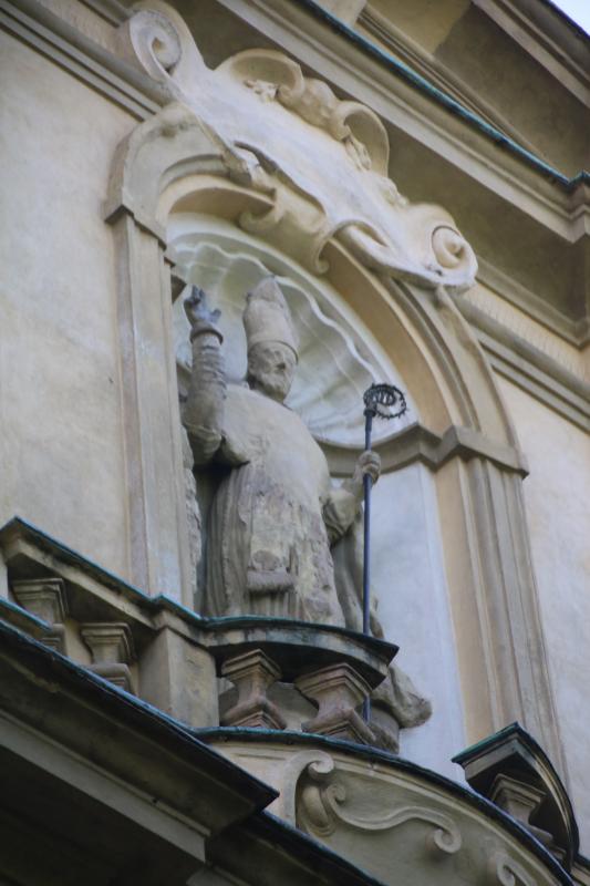 Basilica di San Savino (Piacenza), statua di San Savino - Mongolo1984