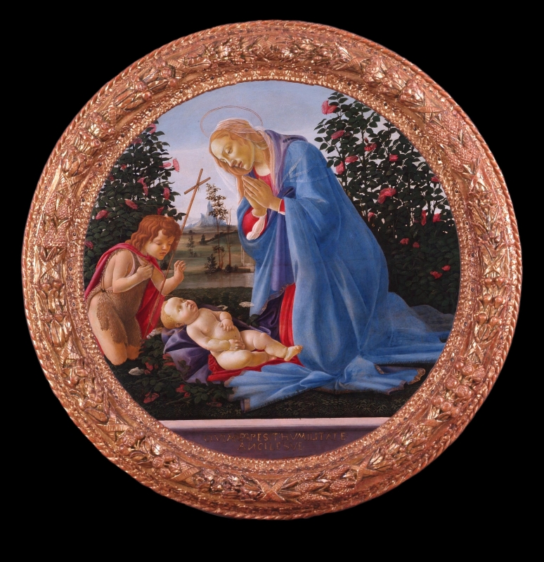 Madonna adorante il Bambino con San Giovannino - Alessandro Bersani