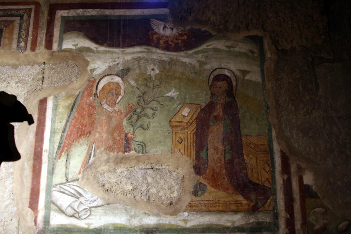 Pieve di San Giorgio (Vigoleno), Annunciazione 01 - Mongolo1984